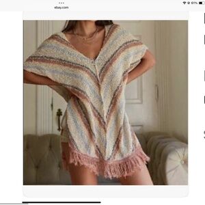 Free People Beach Neptune Poncho XS